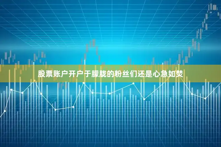 股票账户开户于朦胧的粉丝们还是心急如焚